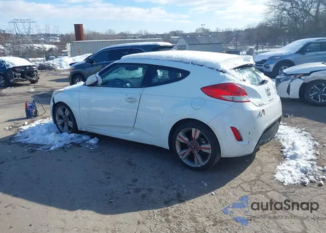 2012 Hyundai Veloster Base W/Gray z USA, uszkodzony, nr VIN KMHTC6AD2CU017867